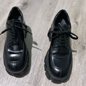 Prada Kourtney Kardashian Platform Loafers